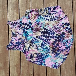Multi color tank top splatter pattern Torrid size 0/12
